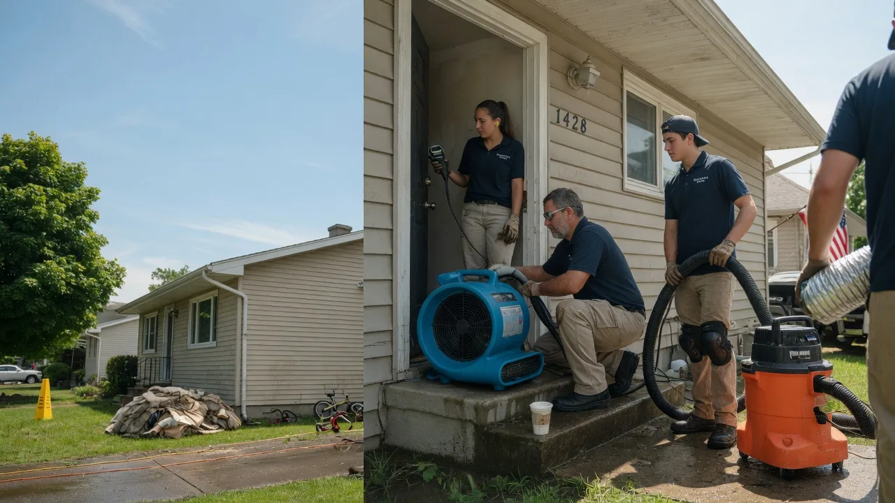 Water Damage Restoration in Amanda, OH near me